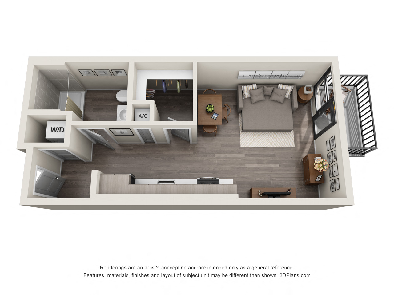 topaz s2 studio floor plan drawing